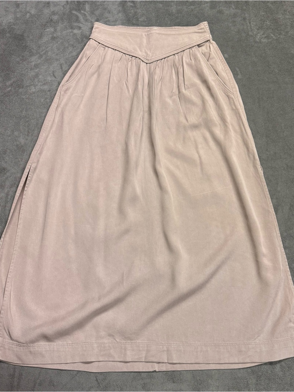 Wilfred Pleated Maxi Skirt A-Line, Size XS